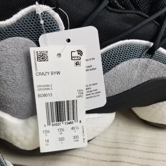 NEW Adidas Crazy BYW Boost Men's size 14 - Picture 8 of 8